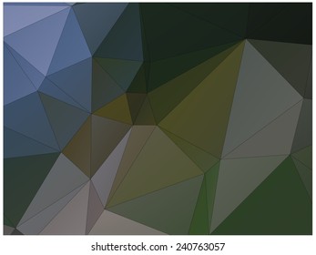 Abstract geometric background of triangular polygons