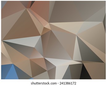Abstract geometric background of triangular polygons