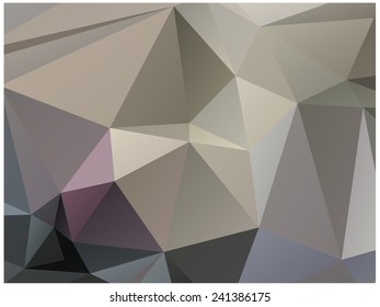 Abstract geometric background of triangular polygons