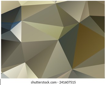 Abstract geometric background of triangular polygons