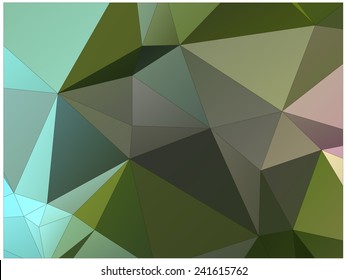 Abstract geometric background of triangular polygons