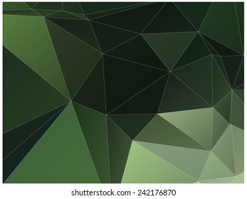 Abstract geometric background of triangular polygons