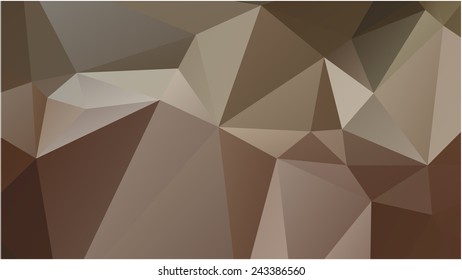 Abstract geometric background of triangular polygons