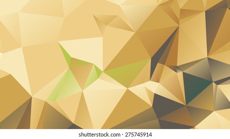 Abstract geometric background of triangular polygons