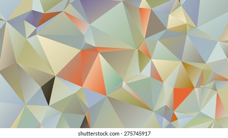 Abstract geometric background of triangular polygons