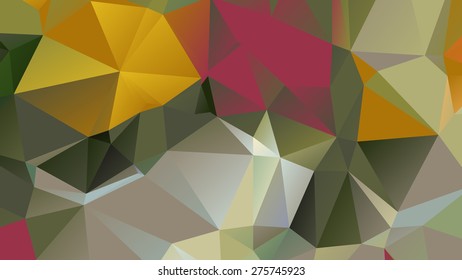 Abstract geometric background of triangular polygons
