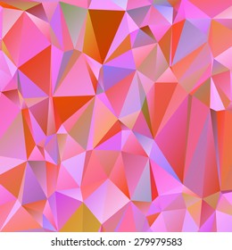 Abstract geometric background of triangular polygons