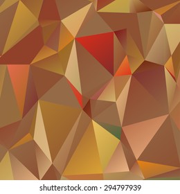 Abstract geometric background of triangular polygons