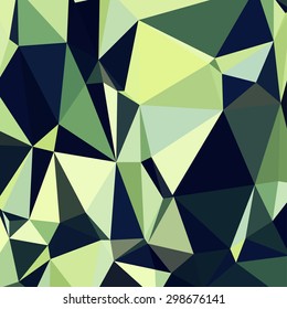 Abstract geometric background of triangular polygons