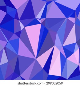 Abstract geometric background of triangular polygons
