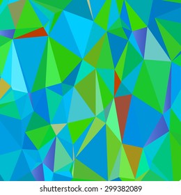 Abstract geometric background of triangular polygons