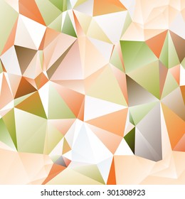 Abstract geometric background of triangular polygons
