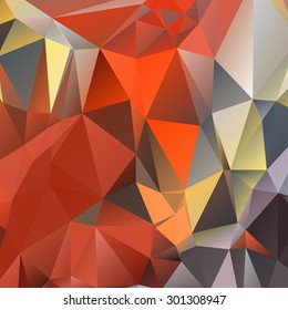 Abstract geometric background of triangular polygons