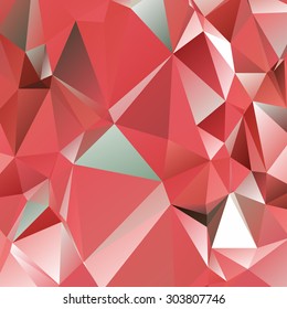 Abstract geometric background of triangular polygons
