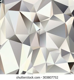 Abstract geometric background of triangular polygons