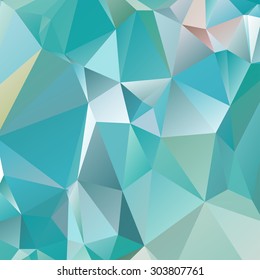 Abstract geometric background of triangular polygons