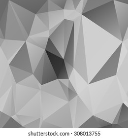 Abstract geometric background of triangular polygons
