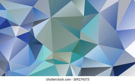 Abstract geometric background of triangular polygons
