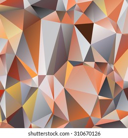 Abstract geometric background of triangular polygons