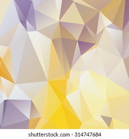 Abstract geometric background of triangular polygons