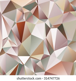 Abstract geometric background of triangular polygons