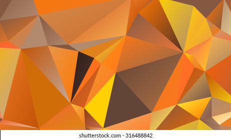 Abstract geometric background of triangular polygons