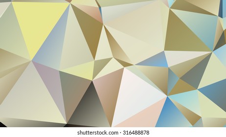 Abstract geometric background of triangular polygons