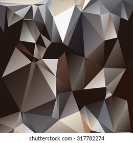 Abstract geometric background of triangular polygons