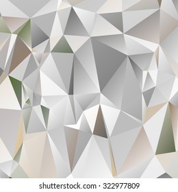 Abstract geometric background of triangular polygons