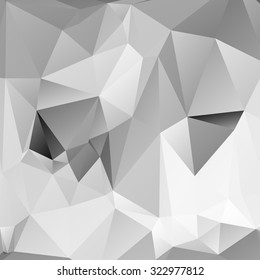 Abstract geometric background of triangular polygons