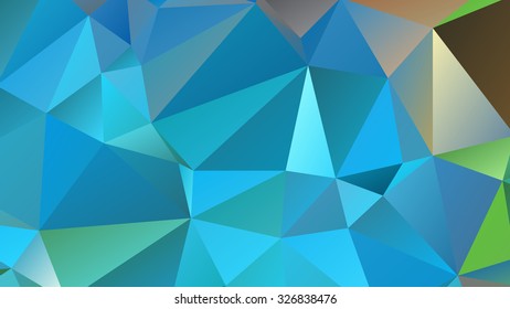 Abstract geometric background of triangular polygons