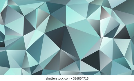 Abstract geometric background of triangular polygons