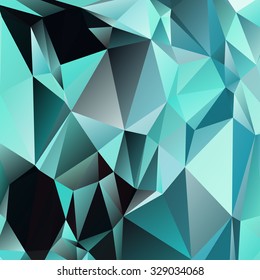 Abstract geometric background of triangular polygons