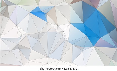 Abstract geometric background of triangular polygons