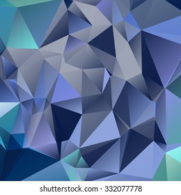 Abstract geometric background of triangular polygons