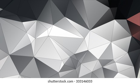 Abstract geometric background of triangular polygons
