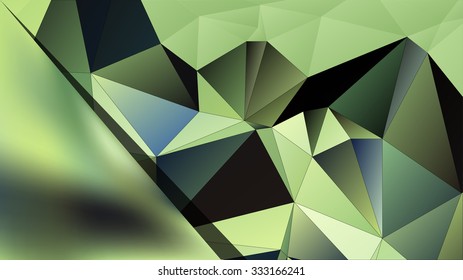 Abstract geometric background of triangular polygons