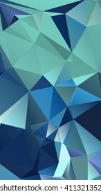 Abstract geometric background of triangular polygons
