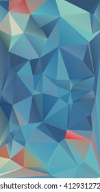 Abstract geometric background of triangular polygons
