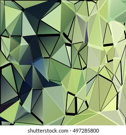 Abstract geometric background of triangular polygons