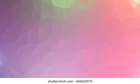 abstract geometric background with triangular polygons, vector illustration
