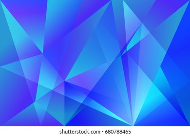 Abstract geometric background of triangular polygons