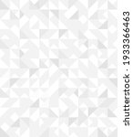 Abstract geometric background. Triangular wallpaper vector design. Minimalist empty triangles pattern halftone monochrome cover. Modern digital graphic background
