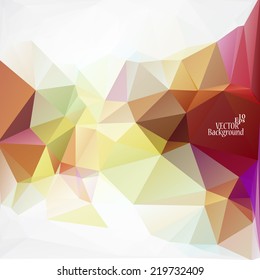 Abstract geometric background for use in design - vector illustration
