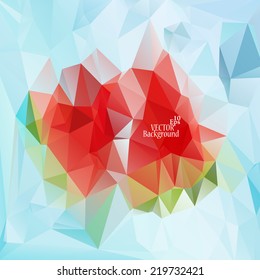 Abstract geometric background for use in design - vector illustration