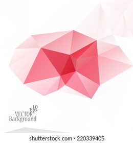 Abstract geometric background for use in design - vector illustration