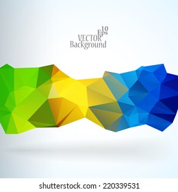 Abstract geometric background for use in design - vector illustration