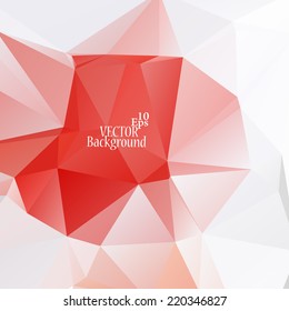 Abstract geometric background for use in design - vector illustration