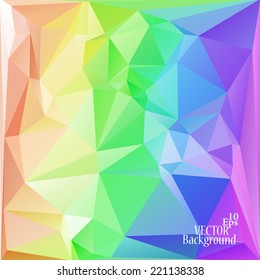 Abstract geometric background for use in design - vector illustration