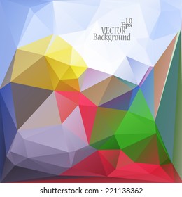 Abstract geometric background for use in design - vector illustration